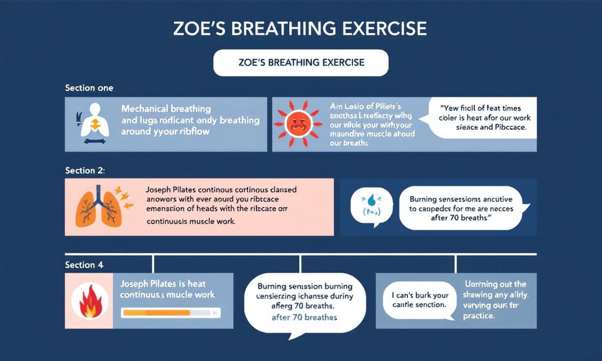 呼吸與核心力量:Zoe如何克服百次挑戰的心理障礙?