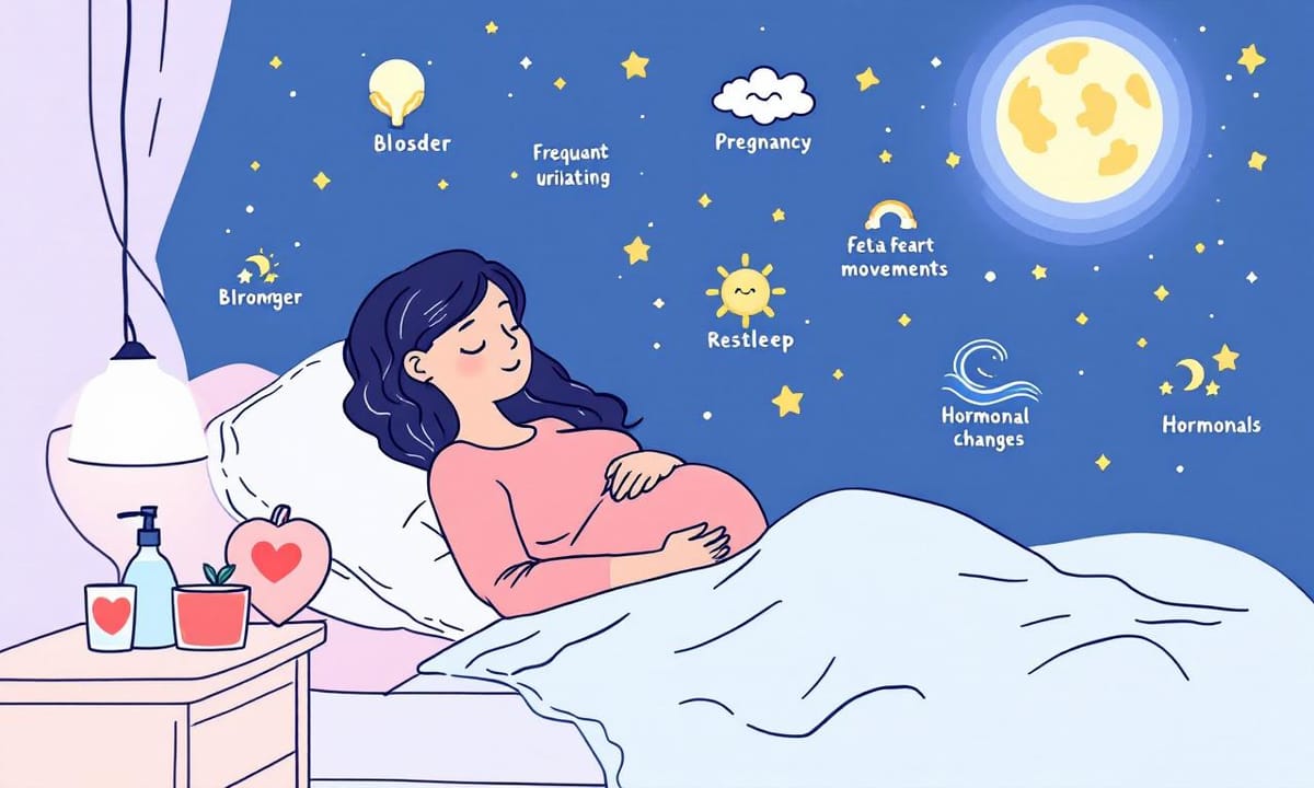 中醫如何解讀孕期失眠的身體變化?