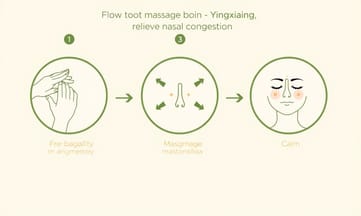正確按摩迎香穴，掌握手法與力度有效緩解鼻塞