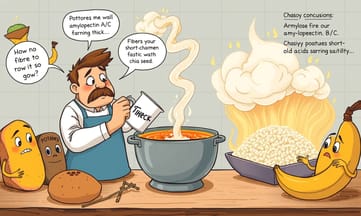 澱粉結構:從糯米到豆類的奇妙旅程