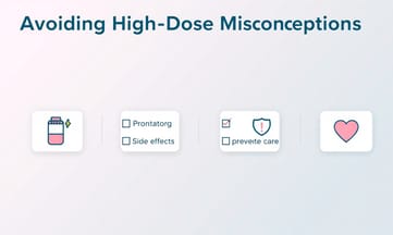 避免高劑量迷思,主動關注副作用及科學管理