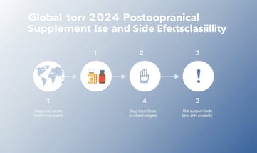 了解2024全球術後補充品使用現況與副作用機率