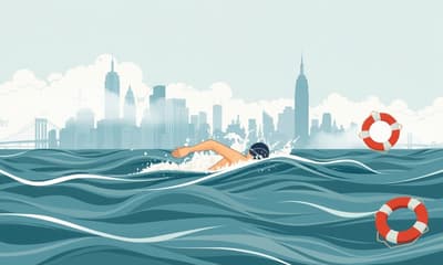 游泳橫渡哈德遜河：親身挑戰規劃準備與實際安全經驗分享