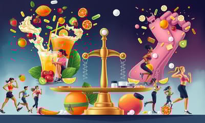 健身產業快速減重產品現況解析：自然飲食選擇、運動習慣建立與補充品市場比較