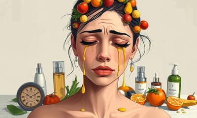 我的肌膚正在默默哭泣：原來飲食比昂貴保養品更有效？
