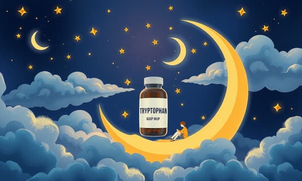 色胺酸保健食品怎麼選？實測數據＋吸收關鍵，入睡效果大不同