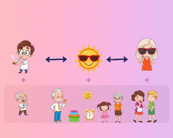 從吸菸到防曬：探討不同世代健康習慣如何影響老化速度