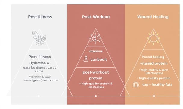 快速恢復體力要吃什麼？生病後、運動後與傷口癒合的營養補充重點