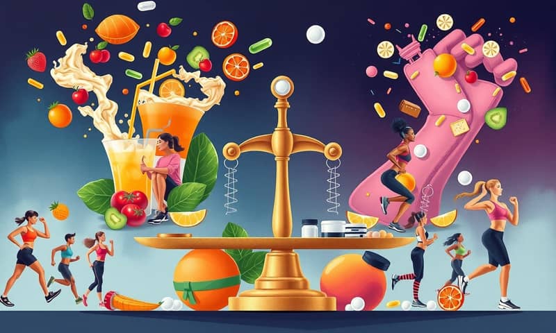 fitness-natural-diet-exercise-supplements-comparison