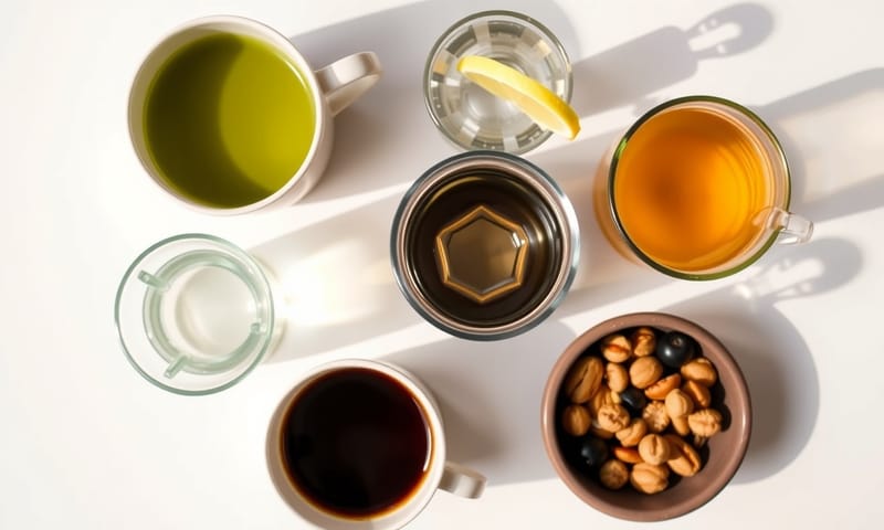 實驗期間，我的辦公桌從咖啡杯換成了各式各樣的替代品。