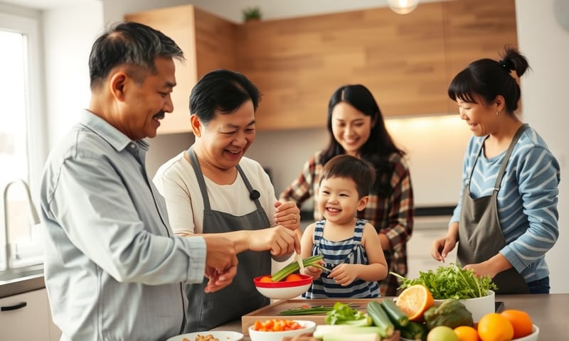 重點從來不是吃了什麼「超級食物」，而是一家人一起準備食物的過程。