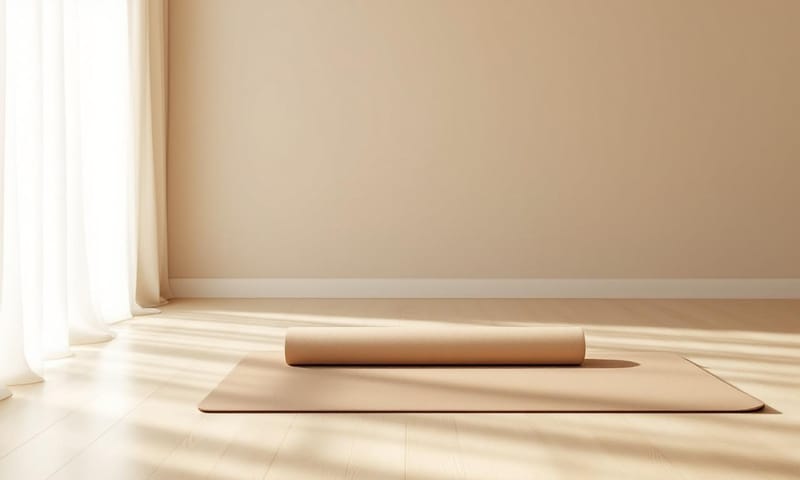 開始瑜珈前，你需要的只是一個能讓你安靜下來的角落。