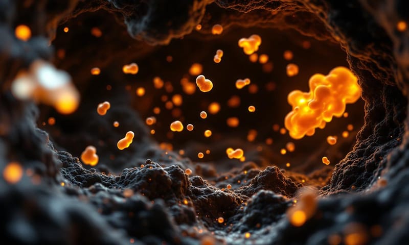 益生元作用的概念示意圖