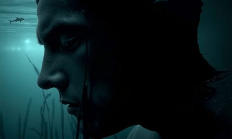 水下的世界，真實與恐懼的雙重曝光。