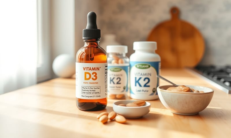 我的每日「啟動組合」：D3、K2 和一點好油