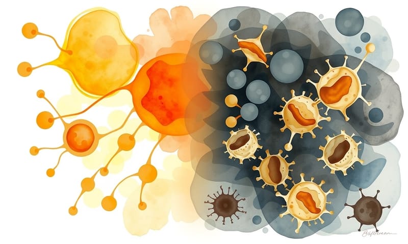 細胞的活力：飲食節奏與健康的抽象連結