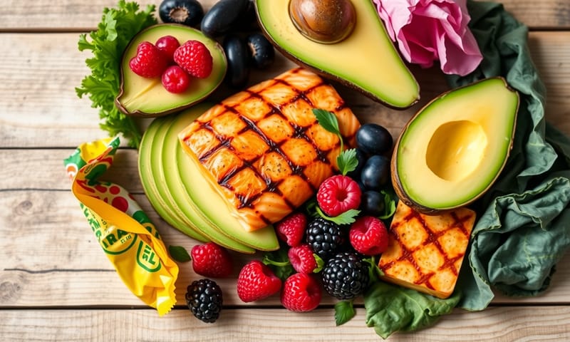 原型食物與加工食品的視覺對比