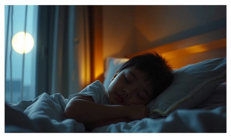 充足的深層睡眠是生長激素分泌的關鍵