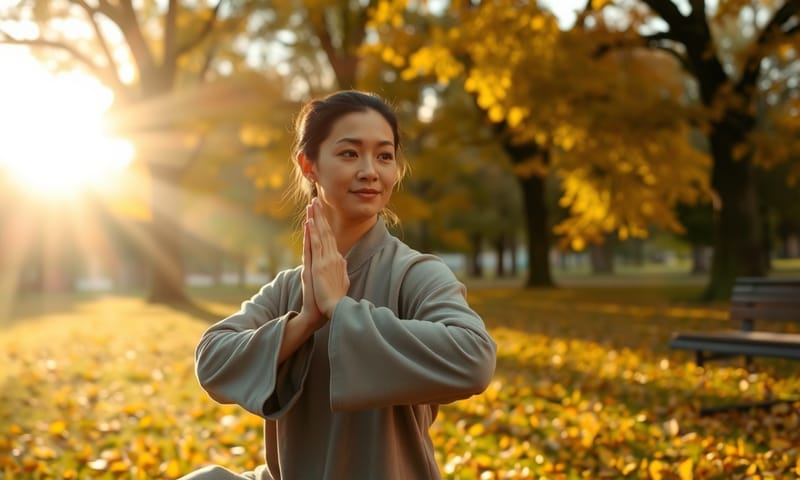 簡單的伸展，也能幫助氣血流動。