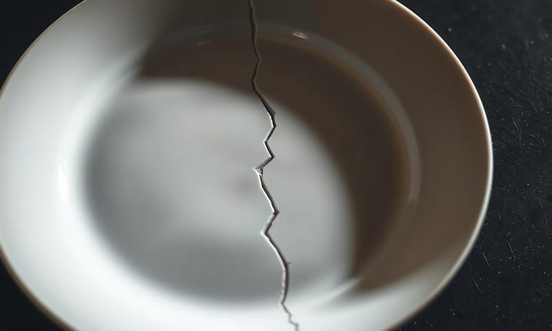 當信任出現裂痕，再完美的餐盤也無法盛裝安心。