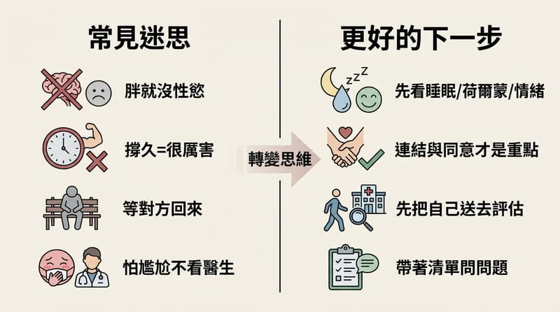 圖片 4 結尾前總結：下一步行動清單，不用很完美但要動一下