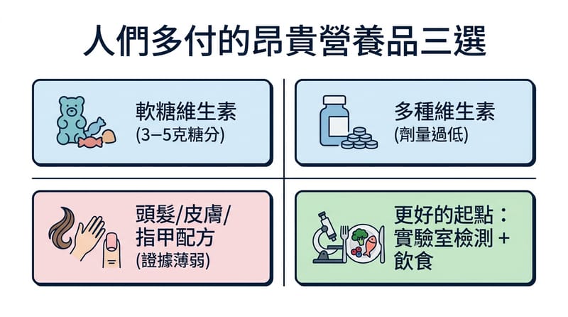 圖片1：概念總覽，用一張圖把「三大常見浪費」跟判斷路徑畫出來