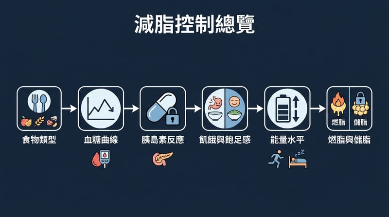 圖一：全局總覽，把「越算越崩」的路徑拆開