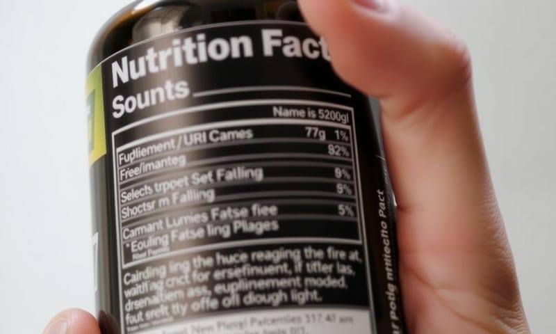 仔細閱讀保健食品的成分標示