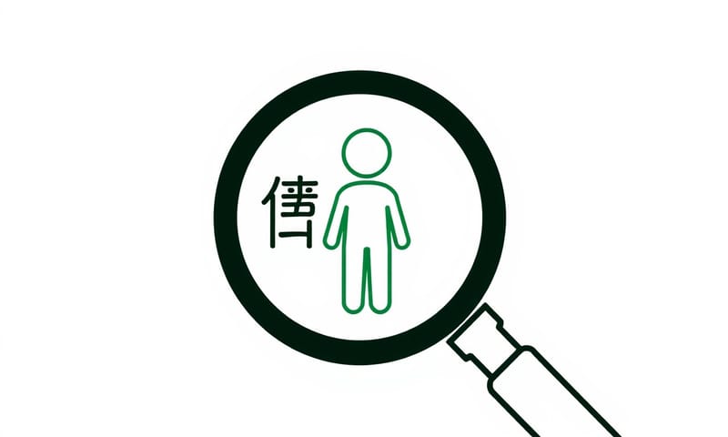 台灣的「小綠人」標章，代表政府認證的保健功效