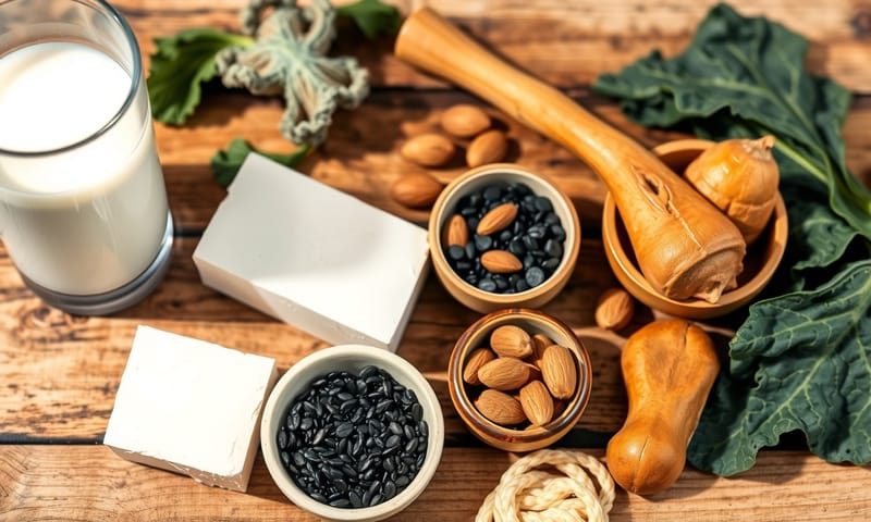 富含鈣質的天然食物組合