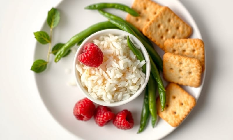為孩子準備的溫和飲食範例