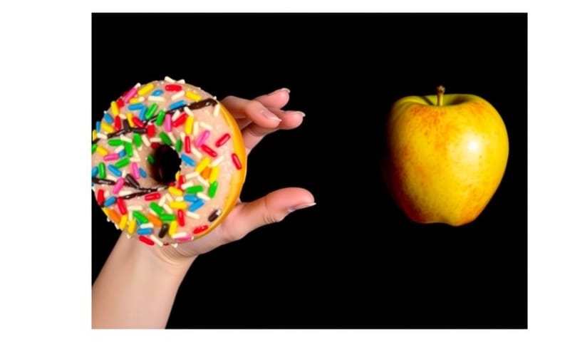 十字路口的抉擇：是屈服於瞬間的渴望，還是選擇長遠的活力？