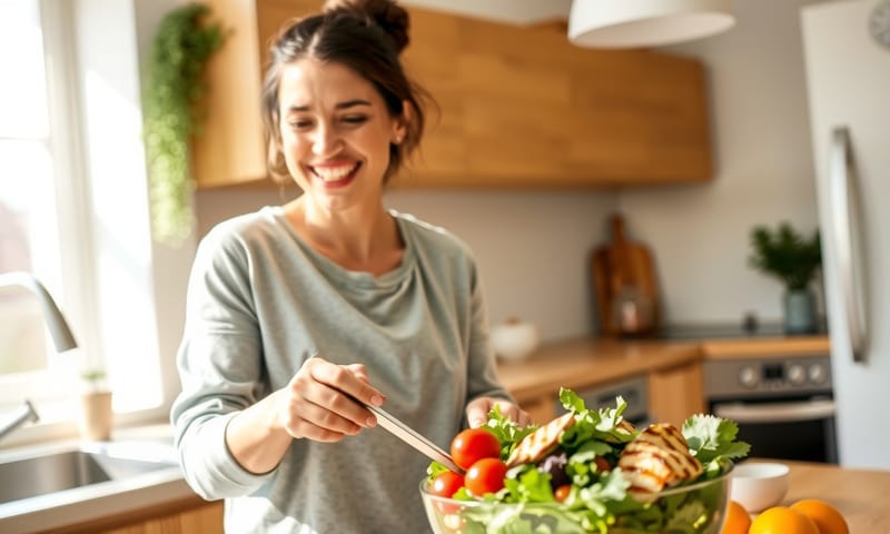 微小的勝利：為自己準備一頓簡單健康的午餐，就是打破循環的一大步。